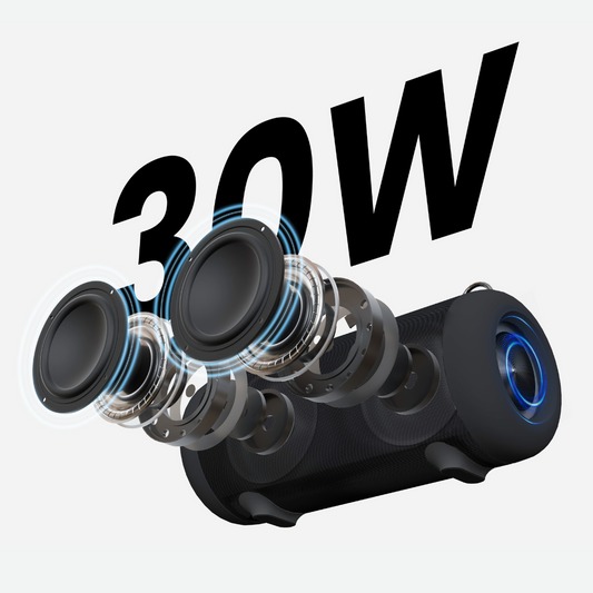 WHALE Outdoor Bluetooth Speaker – IPX7 Waterproof
