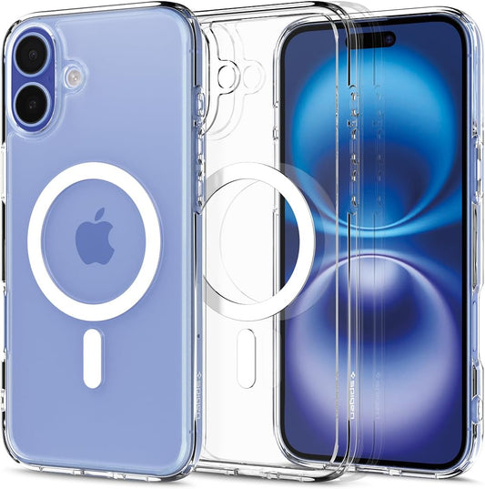 Ultra Hybrid Magfit Coque Pour Iphone 16 - Blanc